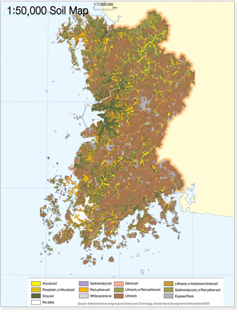 1:50,000 Soil Map